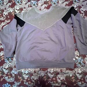 Standard / Cloth (Urban Outfitters) Purple and Black Sweatshirt